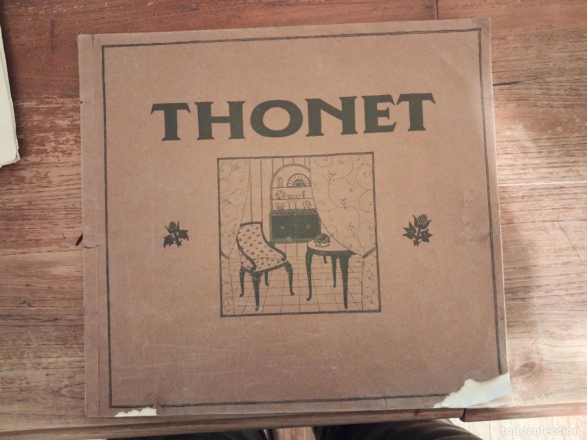 Cat&aacute;logos publicitarios: Cat&aacute;logo aleman de Thonet de 1915. Original. 106 pp.