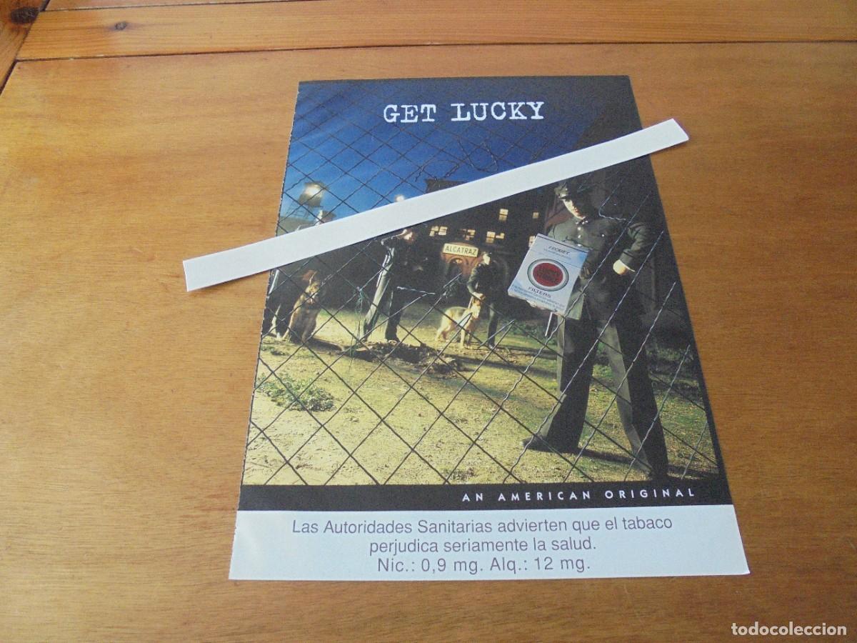 Cat&aacute;logos publicitarios: PUBLICIDAD 1998: LUCKY STRIKE - Foto 1