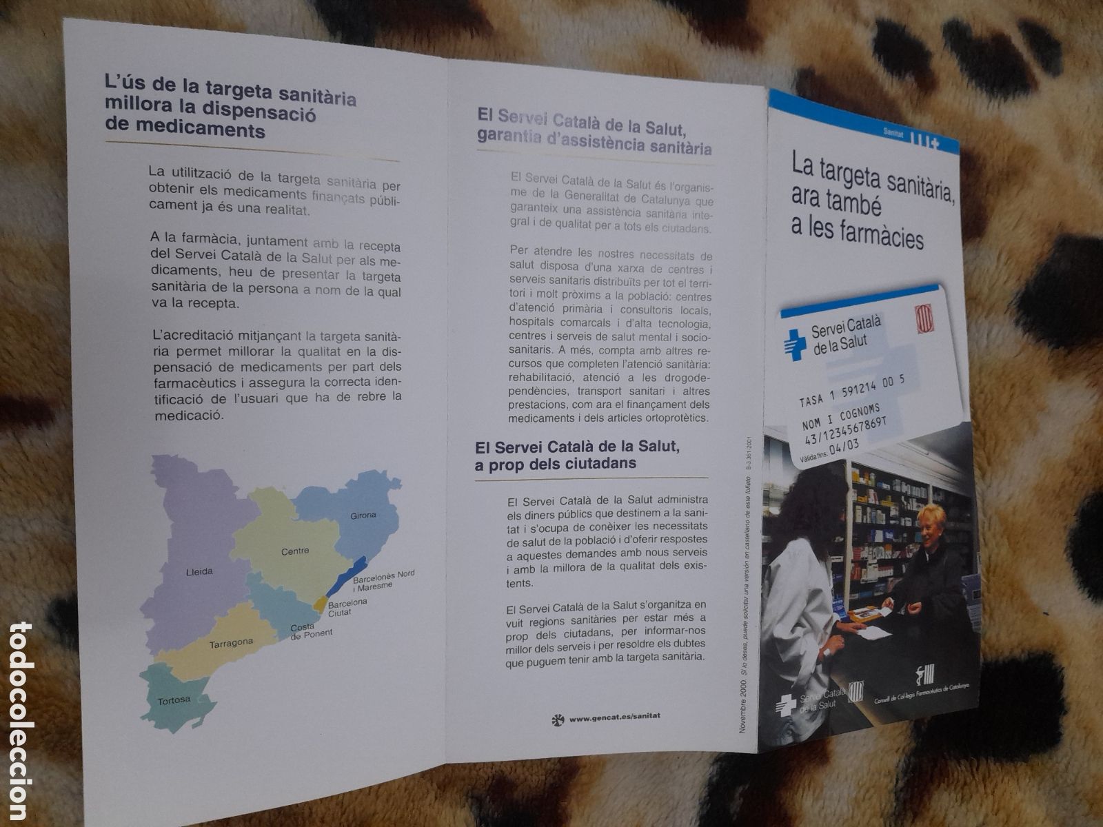 Cat&aacute;logos publicitarios: SERVEI CATALA DE SALUD any 2000 - Foto 2
