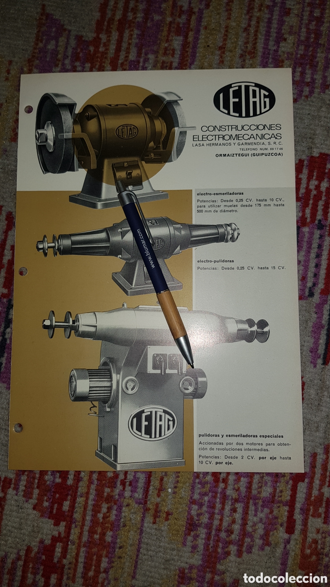 Cat&aacute;logos publicitarios: Construcciones Electromecanicas Lasa hermanos - Foto 1