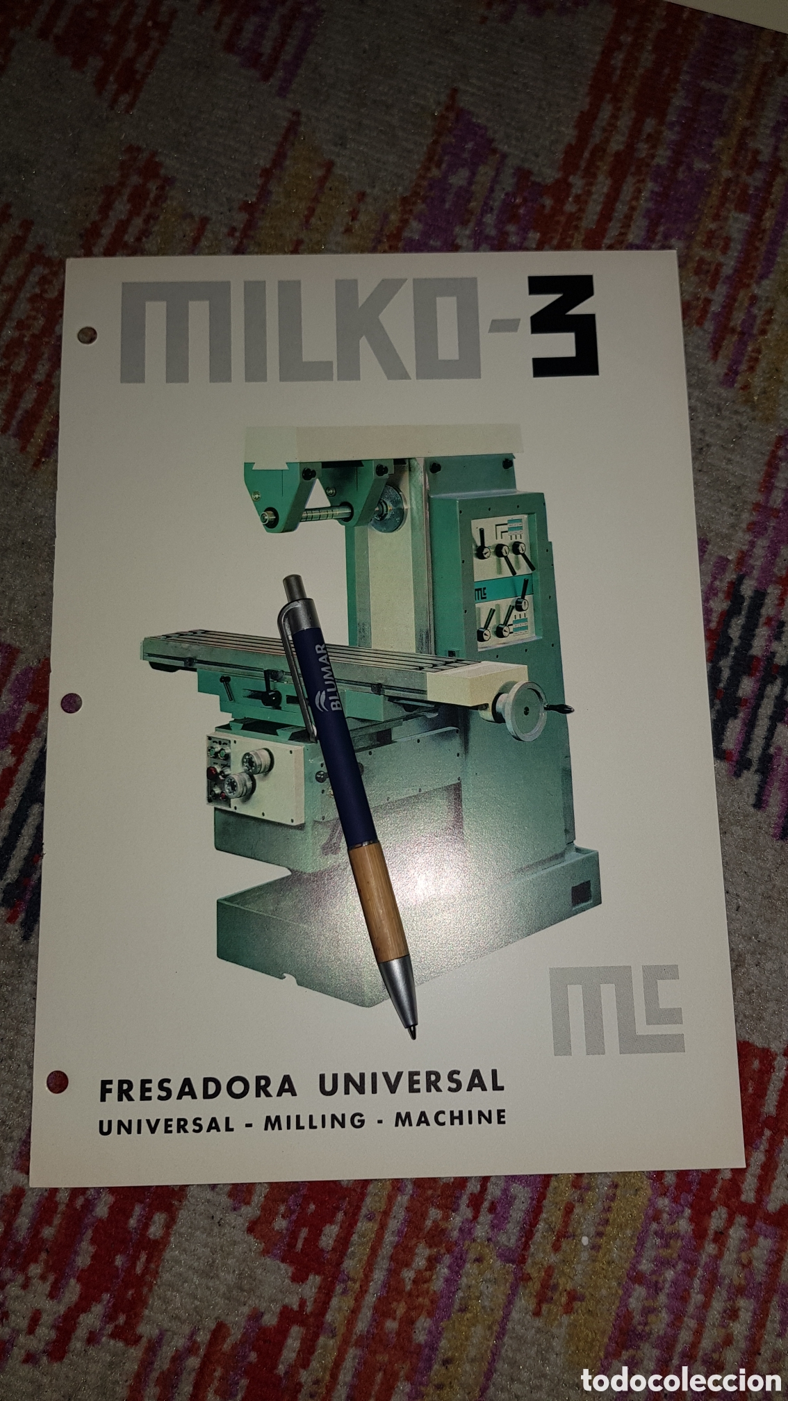 Cat&aacute;logos publicitarios: Fresadora universal Milko-3 - Foto 1