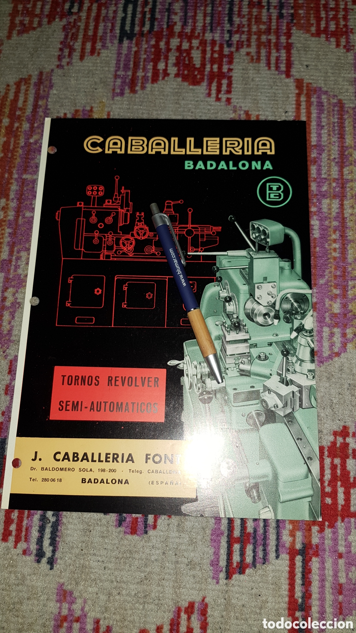 Cat&aacute;logos publicitarios: Tornos revolver Semi-Automaticos - Foto 1