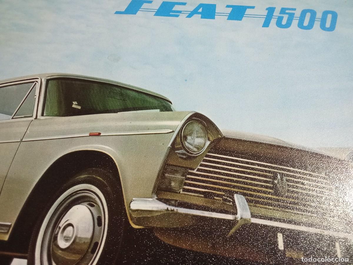 Cat&aacute;logos publicitarios: SEAT 1500 - CATALOGO PUBLICIDAD ORIGINAL - A&Ntilde;O 1966 - ESPA&Ntilde;OL