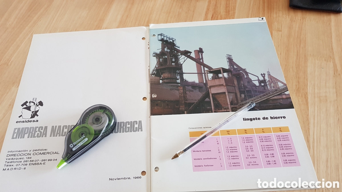 Cat&aacute;logos publicitarios: Catalogo General Ensidesa - Foto 2