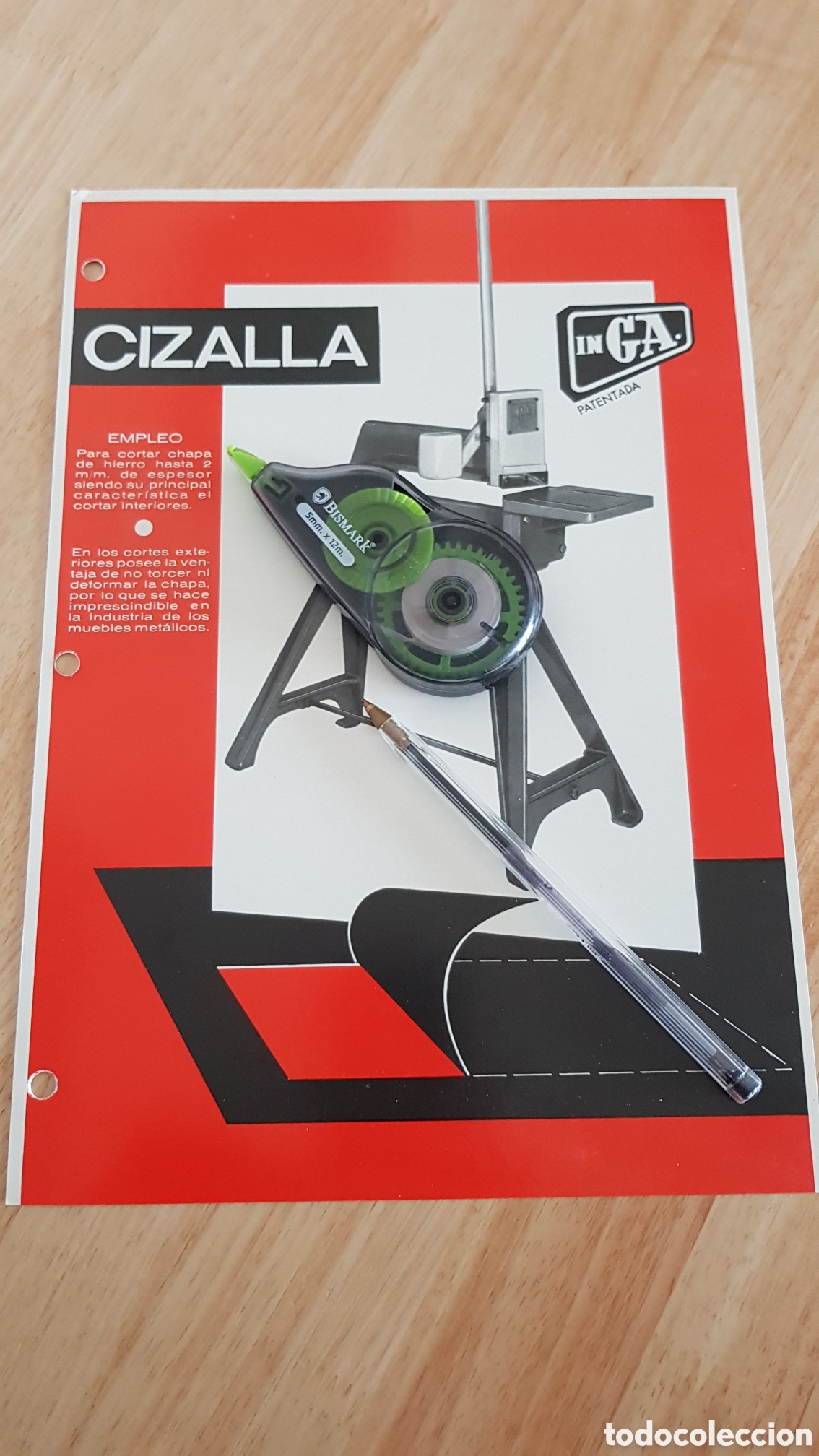 Cat&aacute;logos publicitarios: Folleto Cizalla in GA