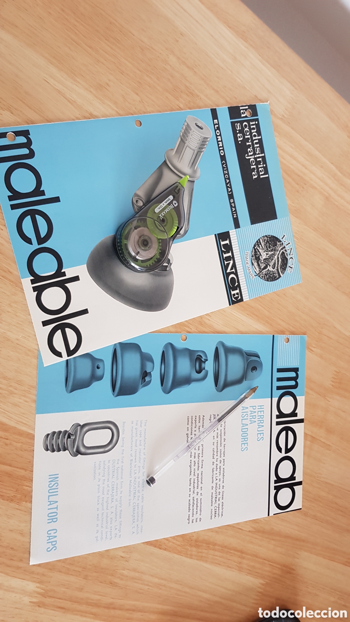 Cat&aacute;logos publicitarios: Industrial Cerrajera S.A Lince