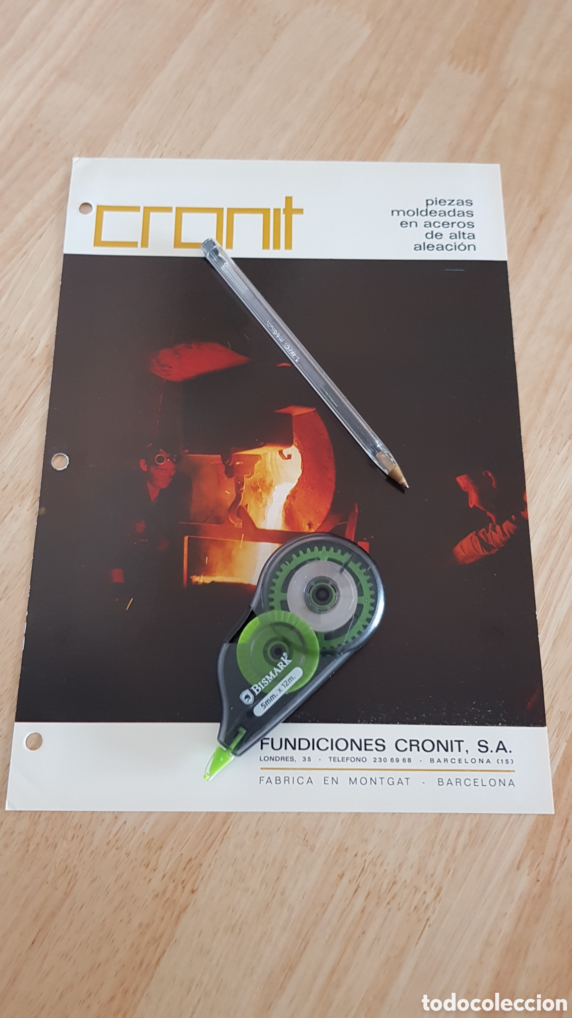 Cat&aacute;logos publicitarios: Fundiciones CRONIT S.A