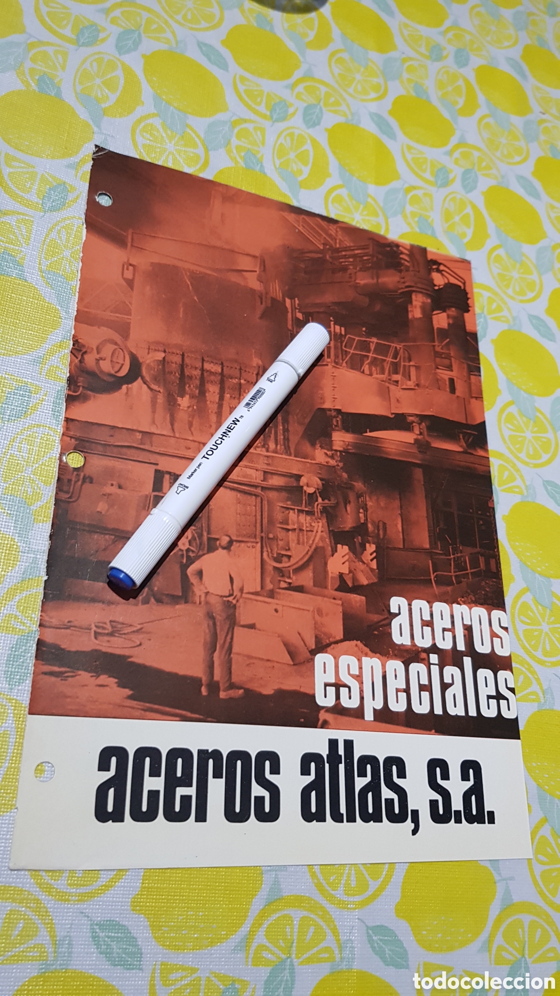 Cat&aacute;logos publicitarios: Catalogo Aceros Atlas S.A