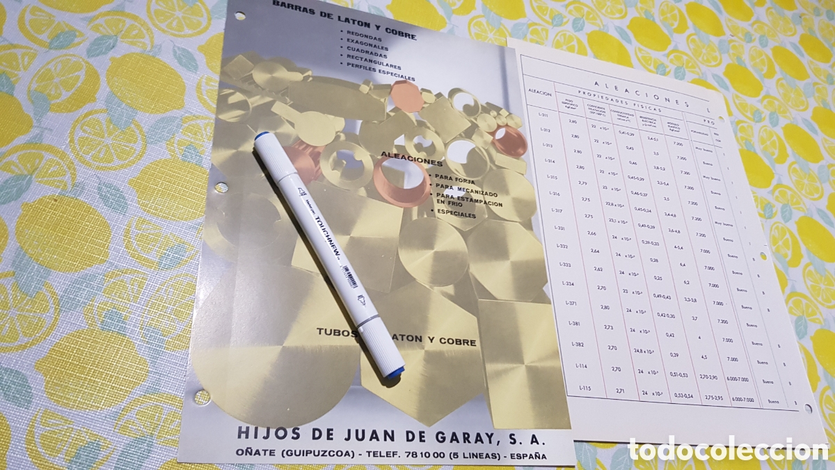 Cat&aacute;logos publicitarios: Hijos de Juan de Garay S.A