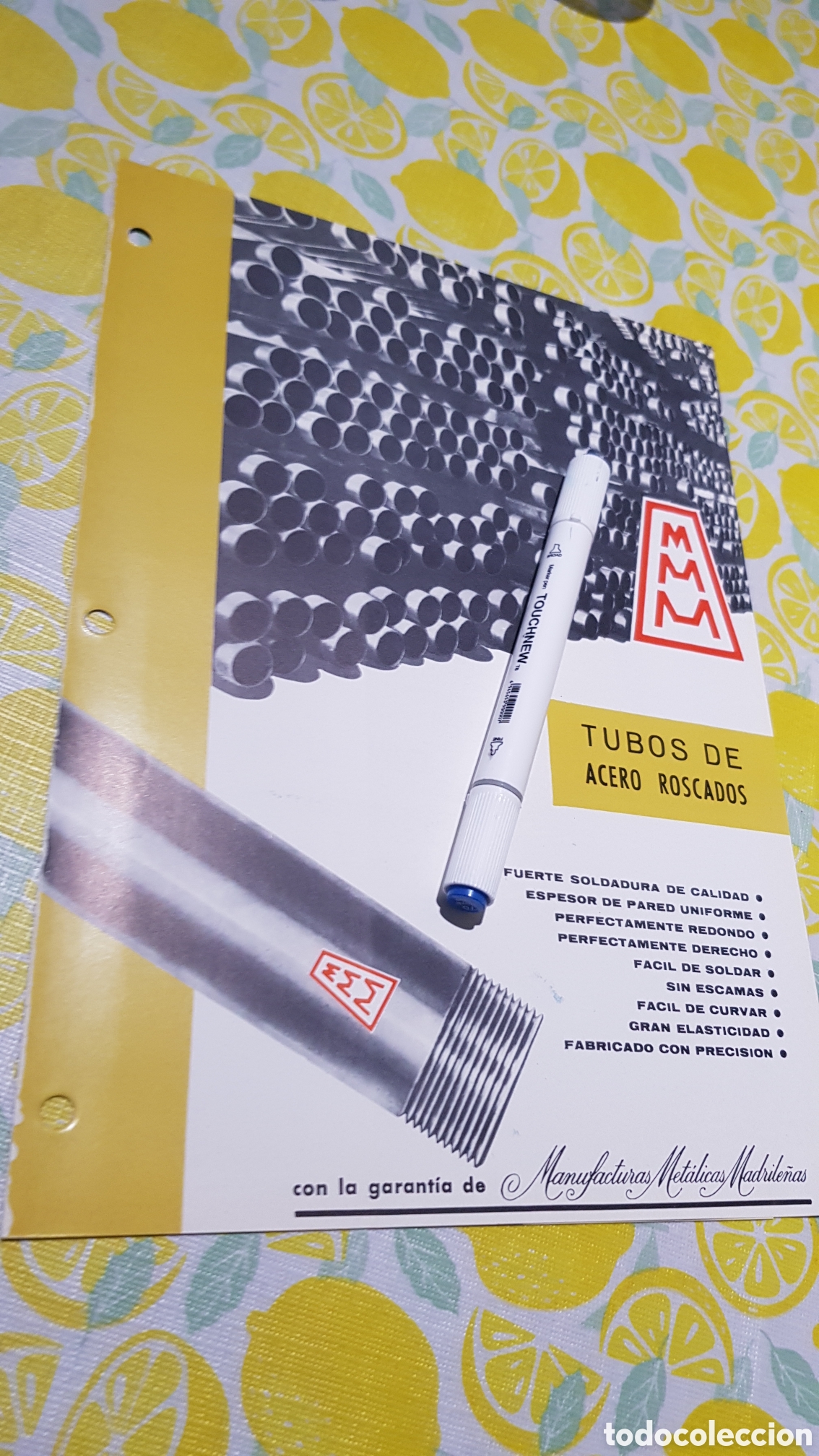 Cat&aacute;logos publicitarios: Manofacturas Met&aacute;licas Madrile&ntilde;as