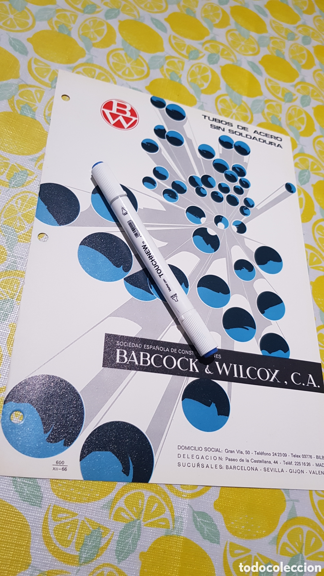 Cat&aacute;logos publicitarios: Tubos de acero sin Soldadura