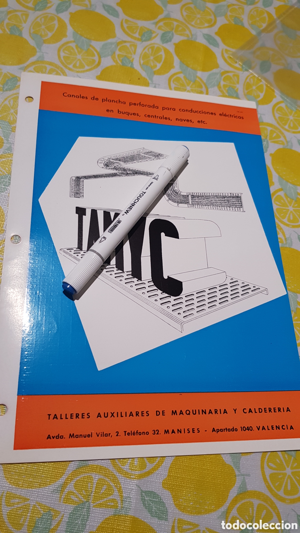 Cat&aacute;logos publicitarios: Talleres Auxiliares de maquinaria y calderer&iacute;a