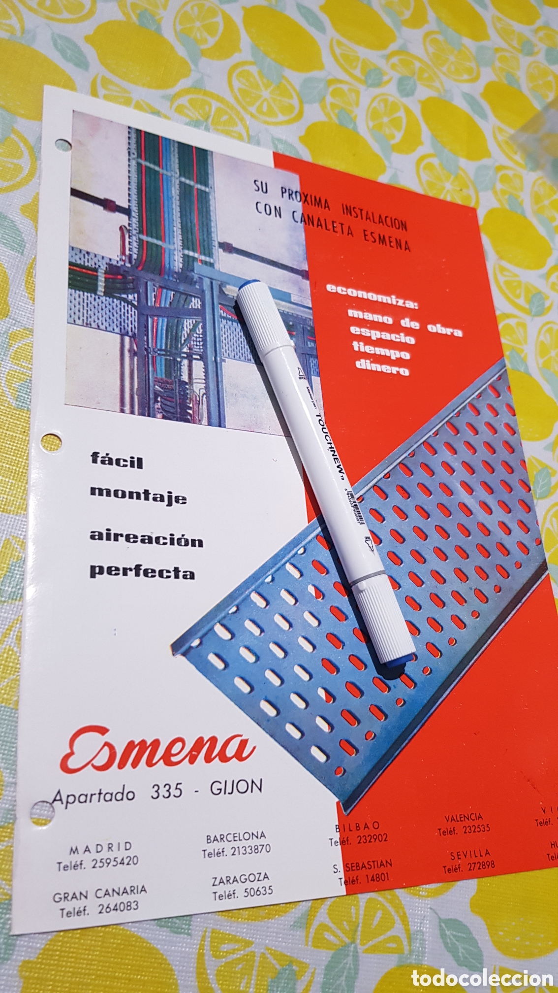 Cat&aacute;logos publicitarios: Canaletas ESMENA Gijon