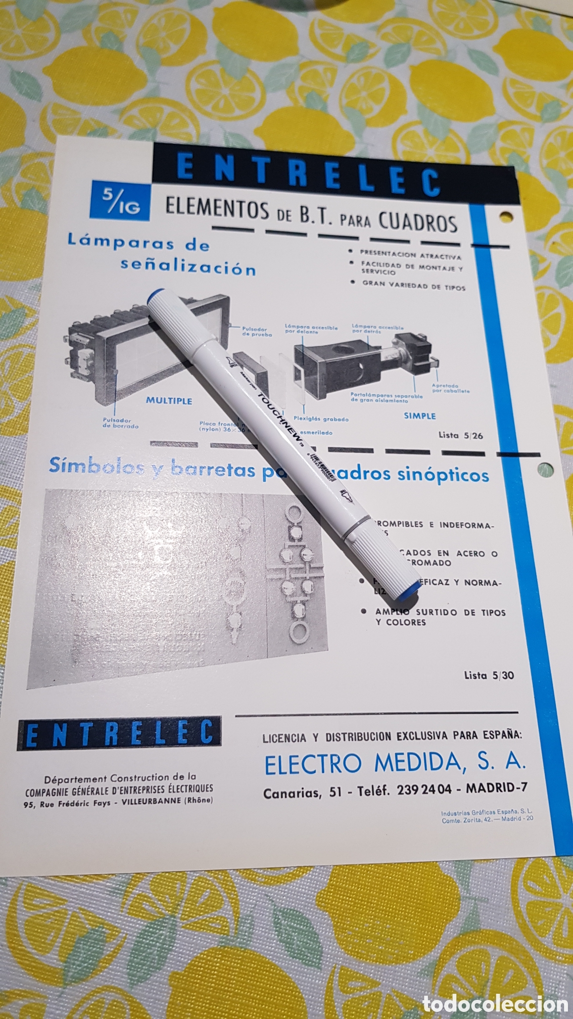 Cat&aacute;logos publicitarios: Electro Medida S.A Madrid - Foto 2
