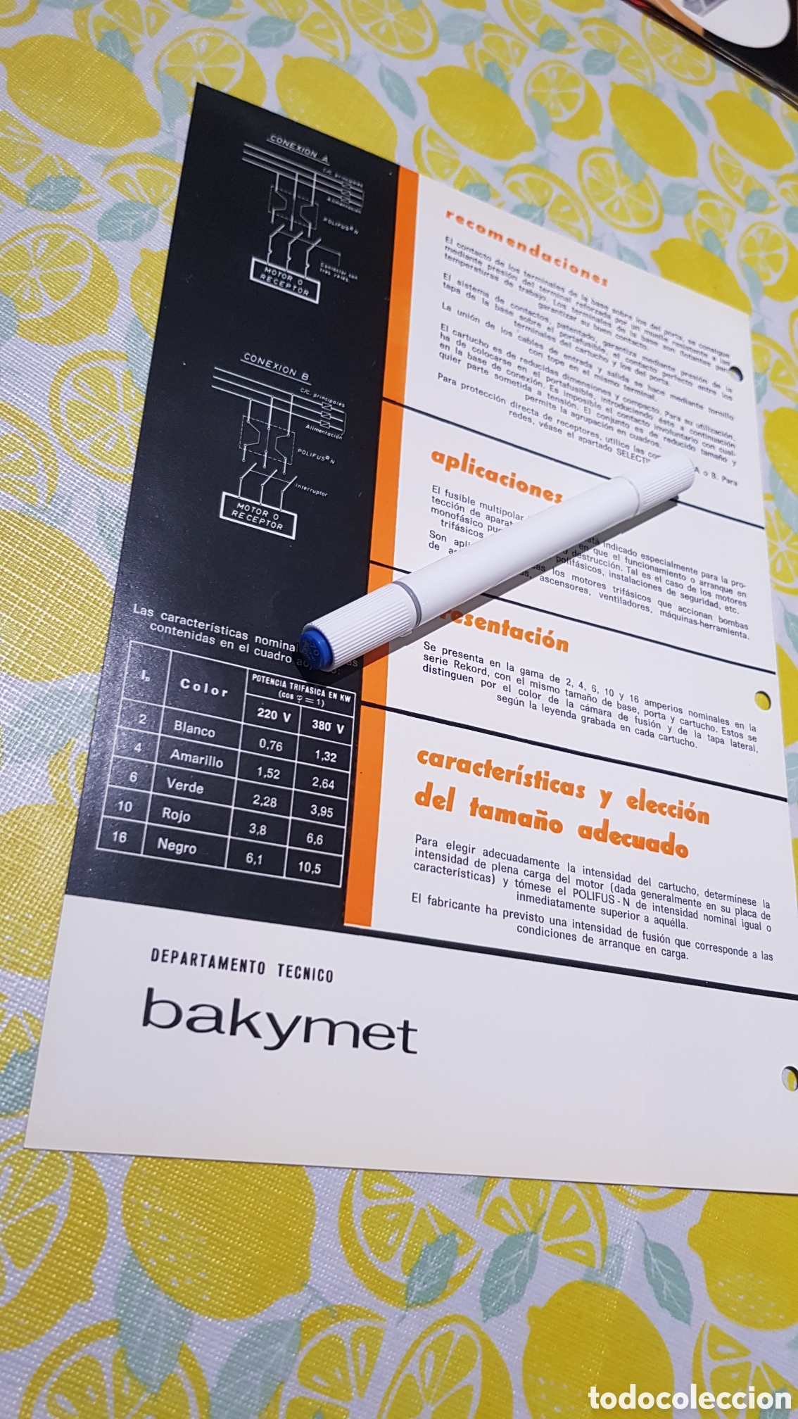 Cat&aacute;logos publicitarios: Portafusibles Bakymet - Foto 3