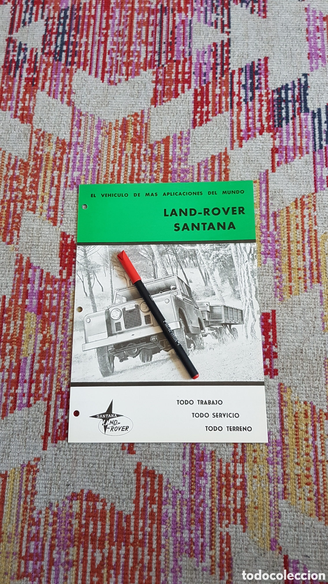 Cat&aacute;logos publicitarios: Publicidad Land Rover Santana