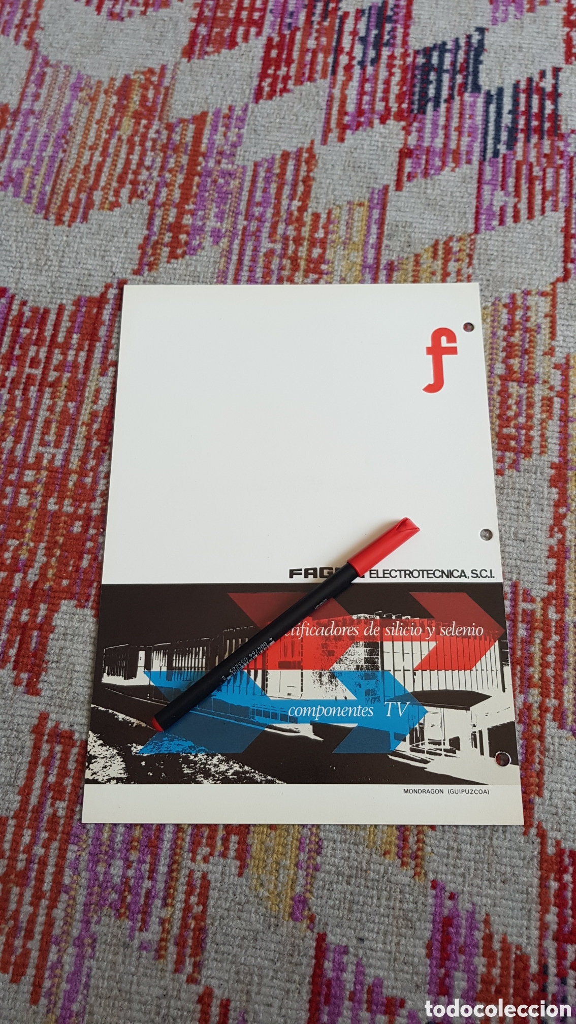 Cat&aacute;logos publicitarios: FAGOR Electrot&eacute;cnica S.C.I
