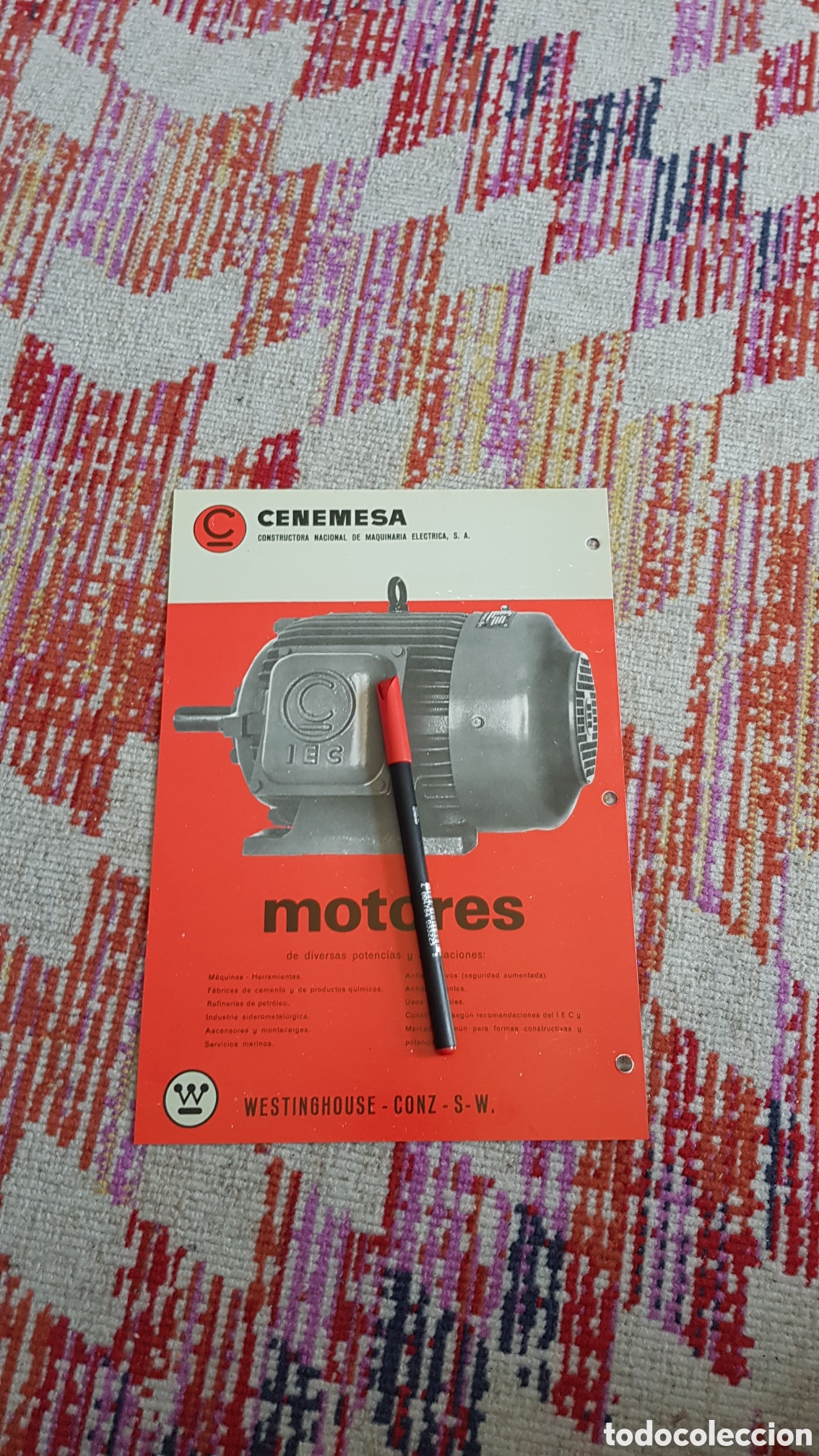 Cat&aacute;logos publicitarios: Constructora nacional de maquinaria el&eacute;ctrica S.A