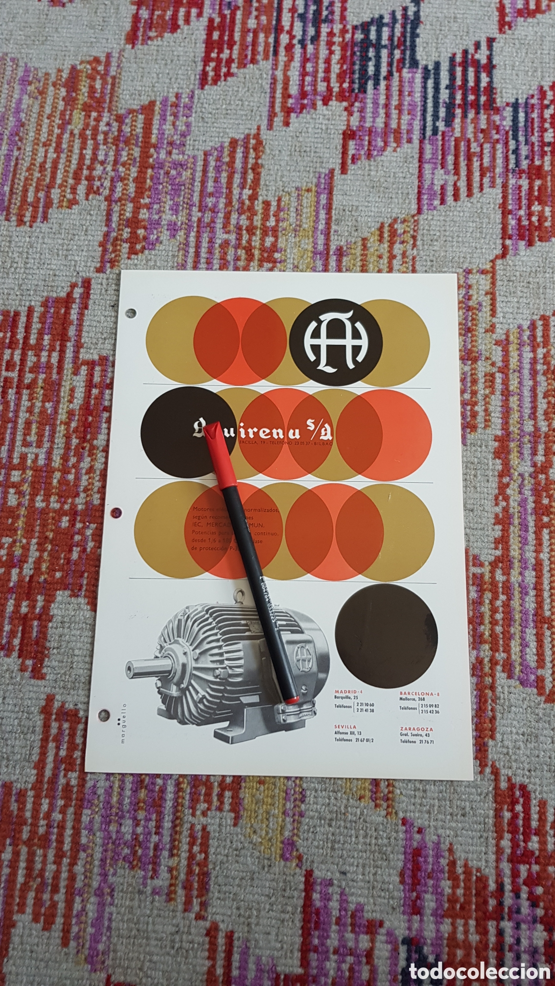 Cat&aacute;logos publicitarios: Motores El&eacute;ctricos Aguirena S.A