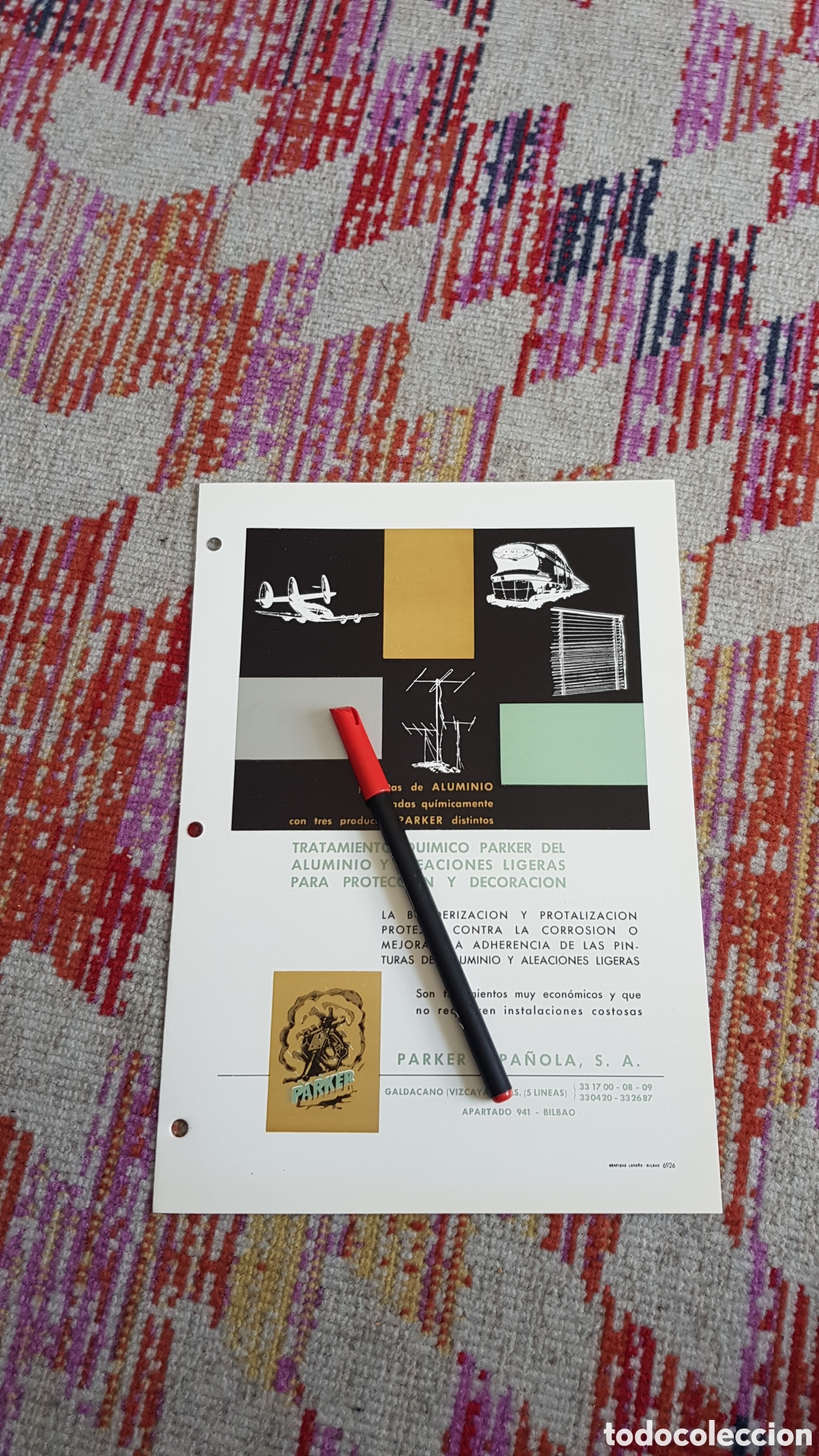 Cat&aacute;logos publicitarios: Catalogo Parker Espa&ntilde;ola S.A