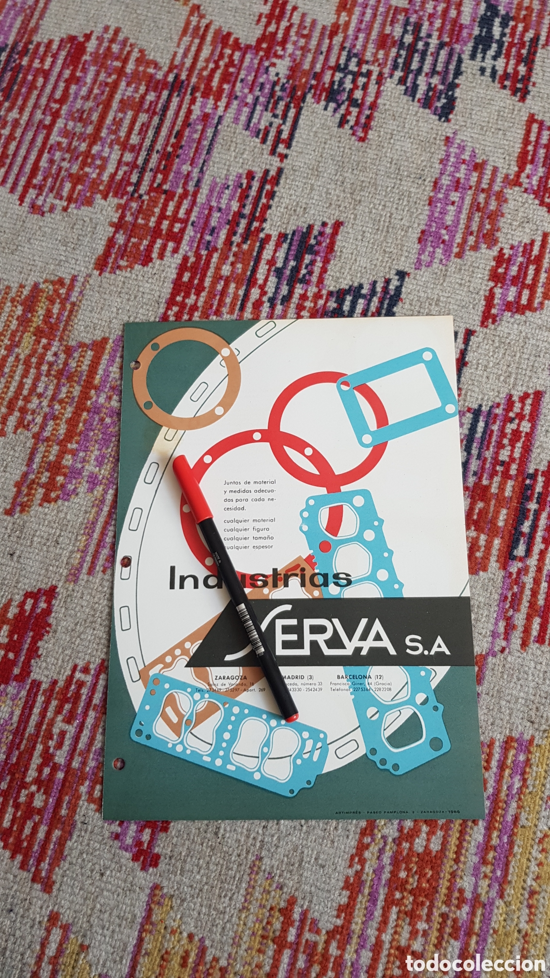 Cat&aacute;logos publicitarios: Publicidad Juntas Serva S.A