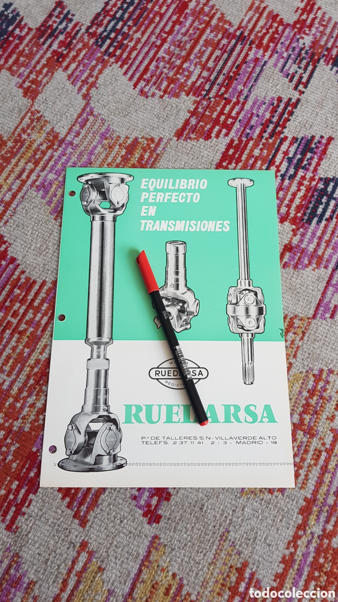 Cat&aacute;logos publicitarios: Catalogo transmisiones RUEDARSA