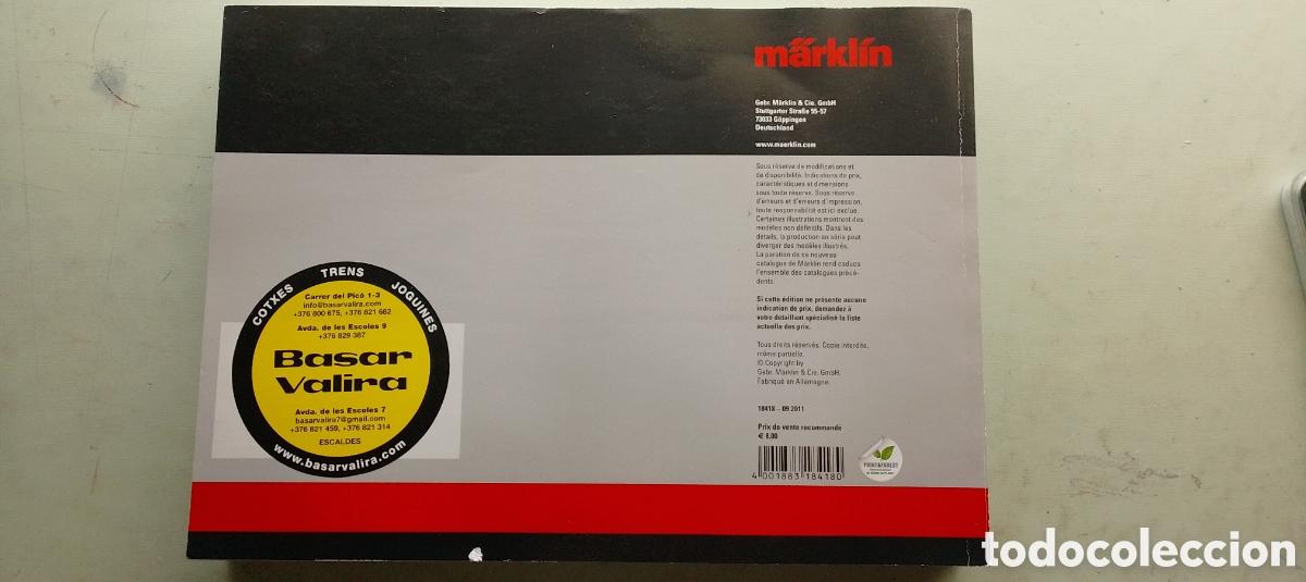 Cat&aacute;logos publicitarios: Catalogo de m&auml;rkl&iacute;n H0 2011/2012 - Foto 3