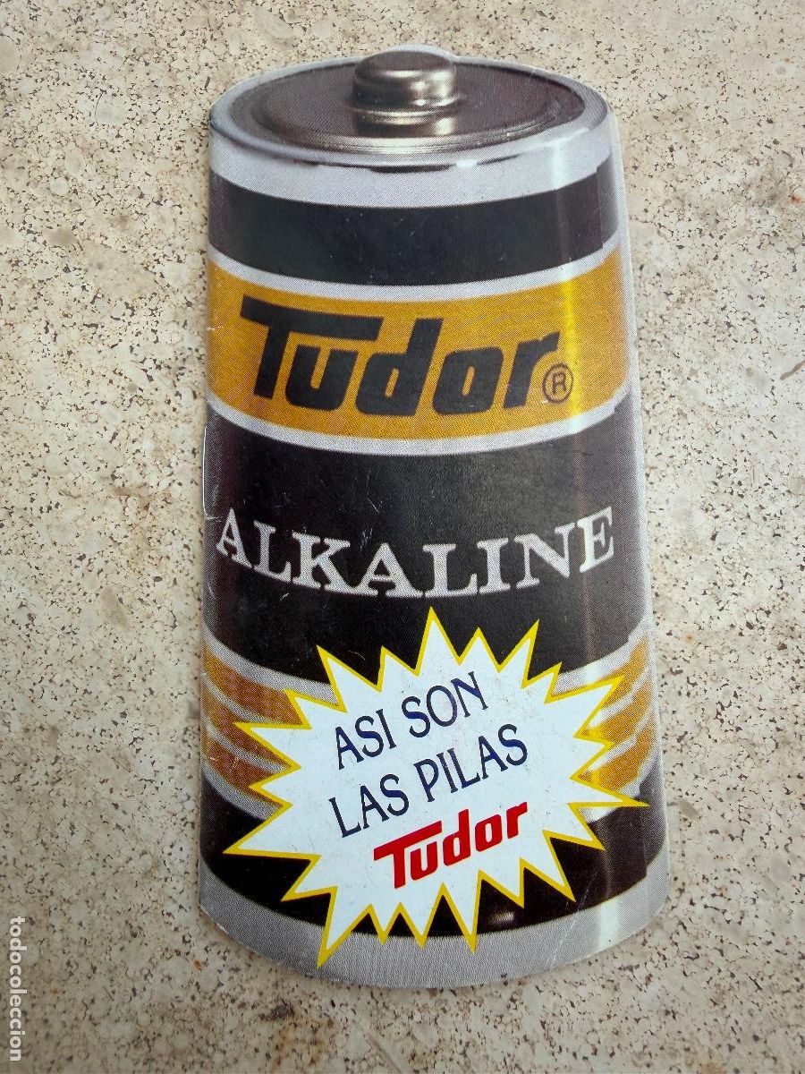 Cat&aacute;logos publicitarios: Peque&ntilde;o cat&aacute;logo pilas tudor