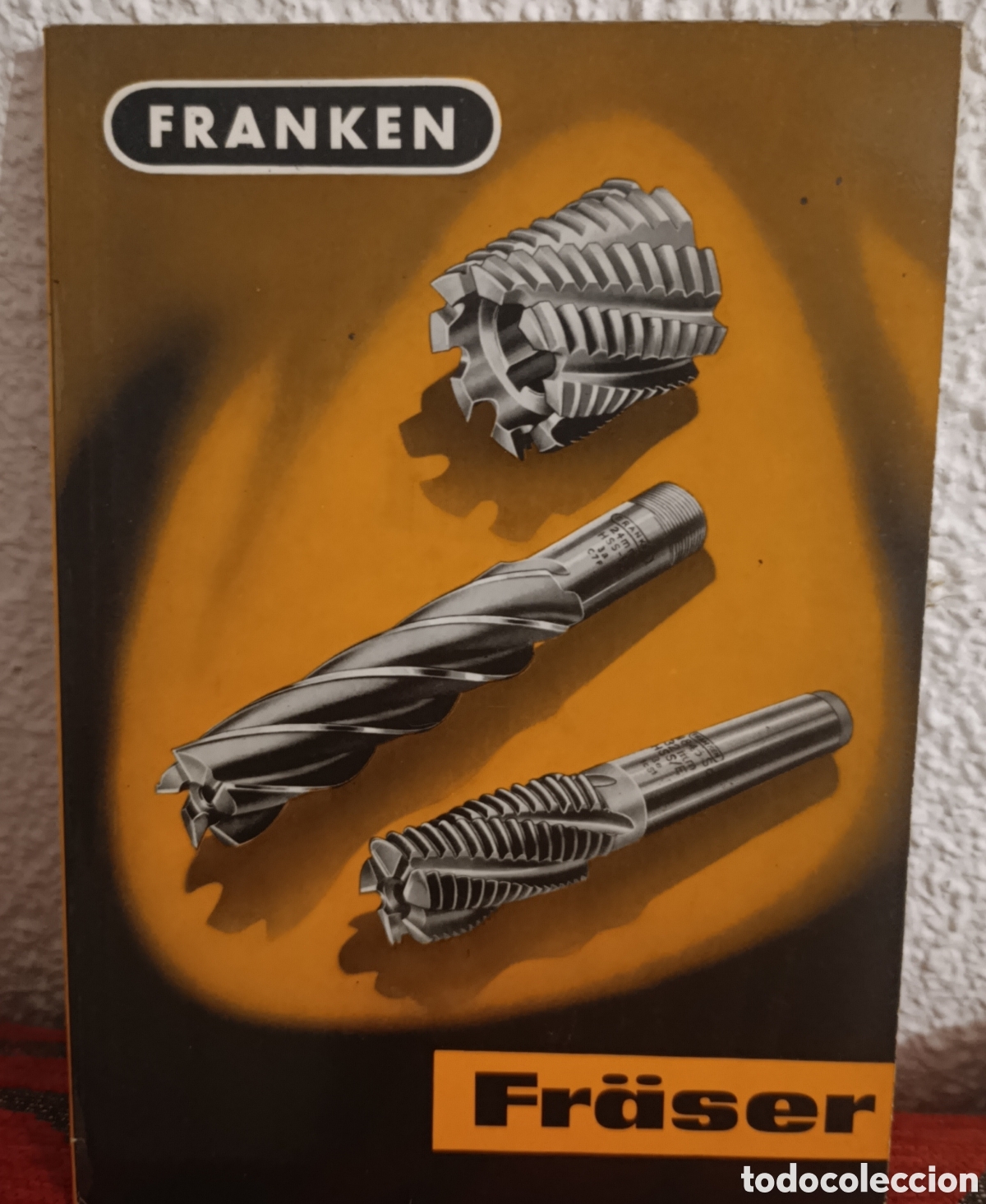 Cat&aacute;logos publicitarios: Cat&aacute;logo Vintage Herramientas Industriales FRANKEN - Fresas y Pinzas Dublok