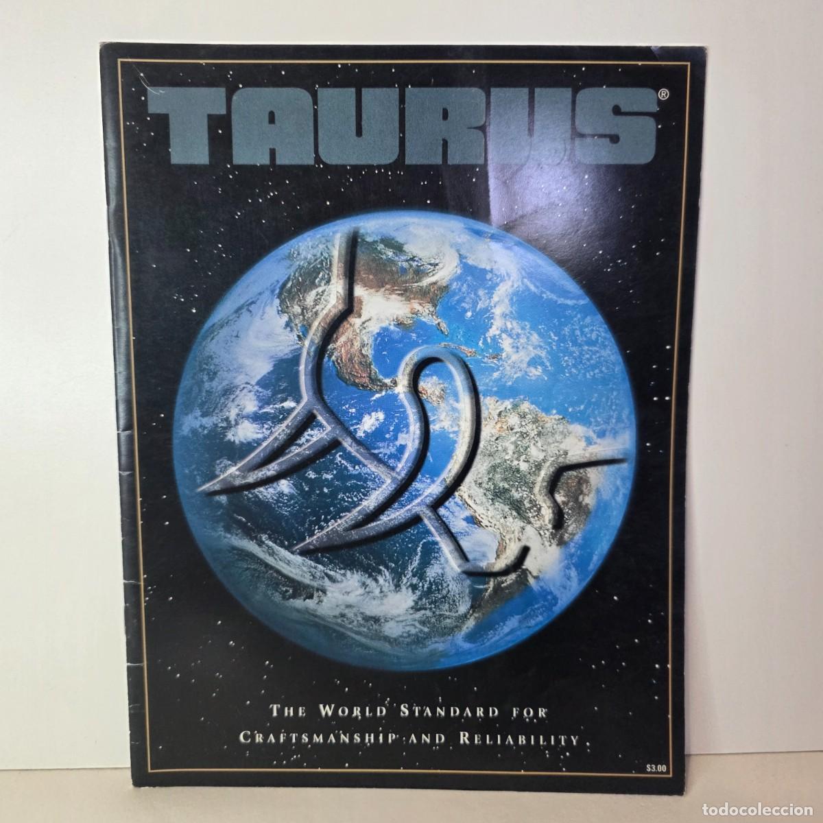 Cat&aacute;logos publicitarios: Cat&aacute;logo Taurus armas pistolas rev&oacute;lveres a&ntilde;os 90 original publicidad