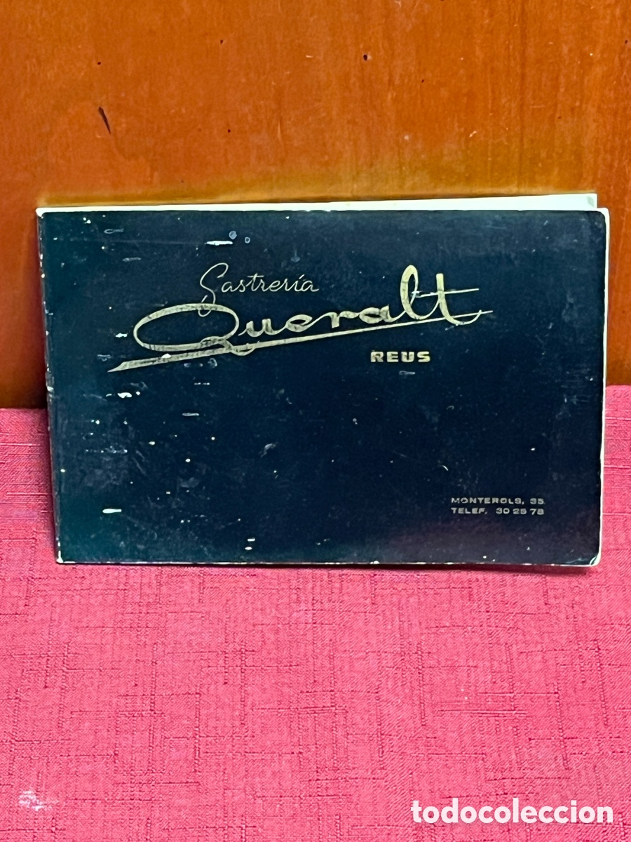 Cat&aacute;logos publicitarios: SATRERIA QUERALT REUS PUBLICIDAD 1967