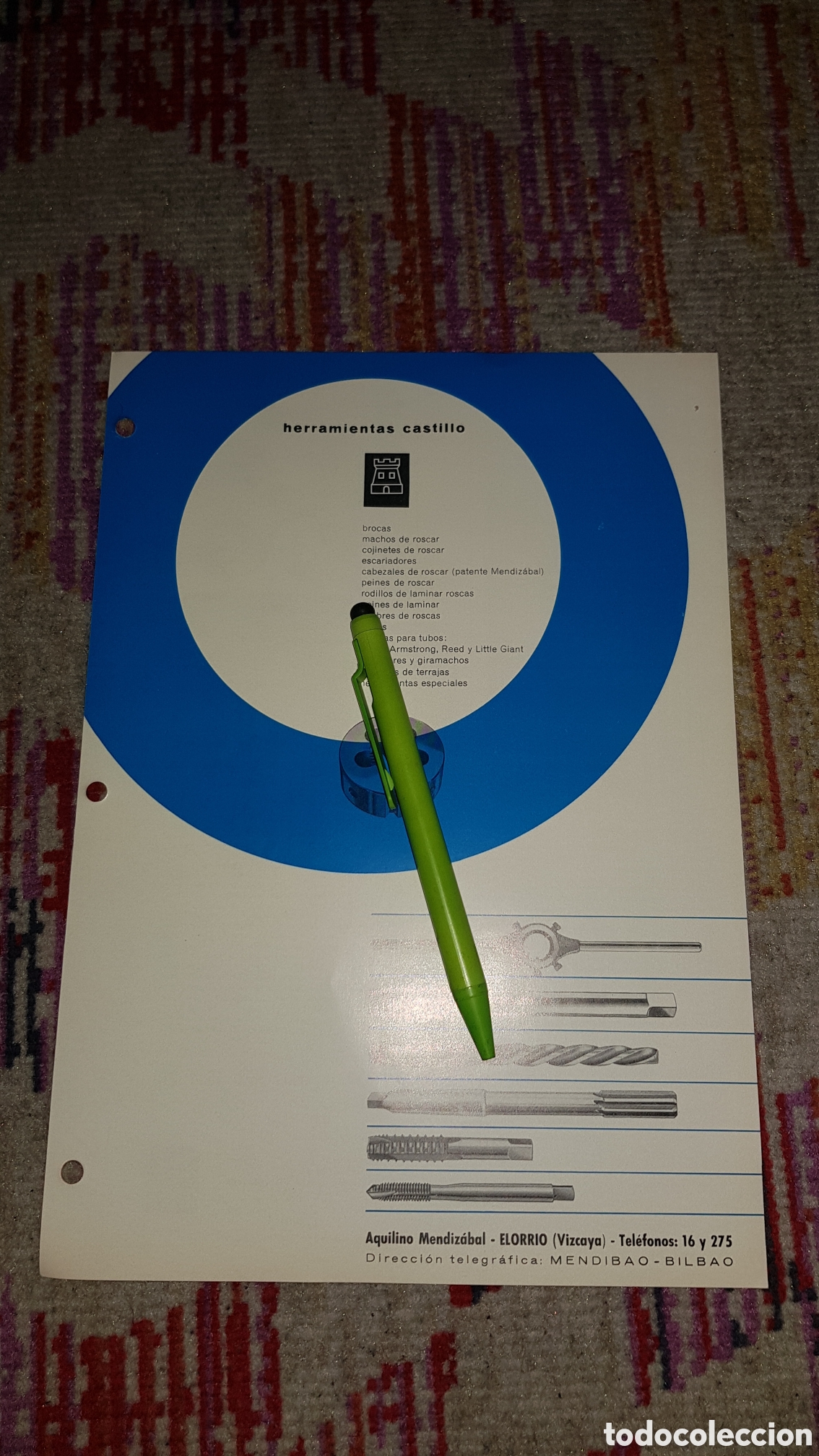 Cat&aacute;logos publicitarios: Herramientas Castillo