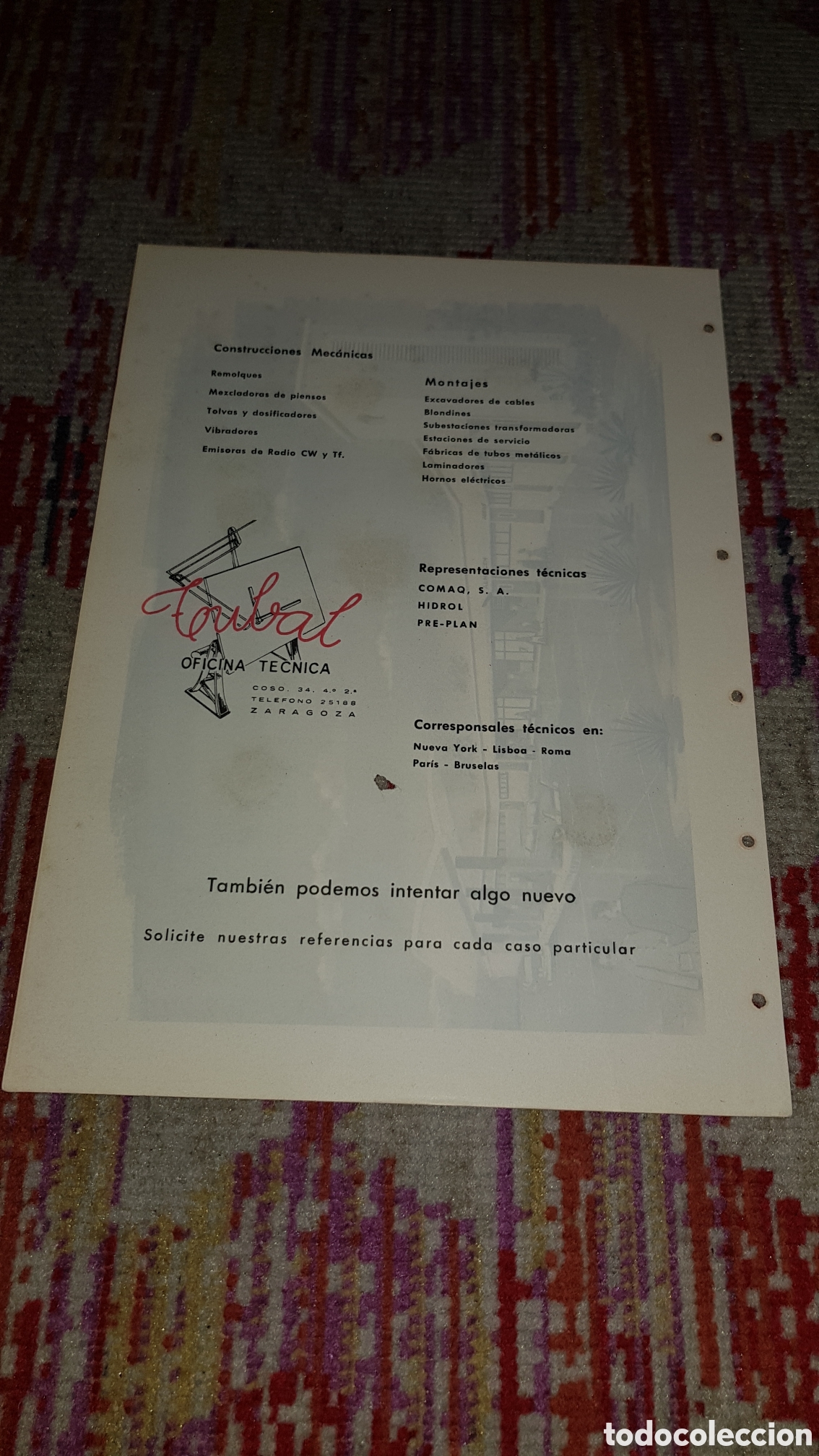 Cat&aacute;logos publicitarios: Construcciones Mec&aacute;nicas Toubal