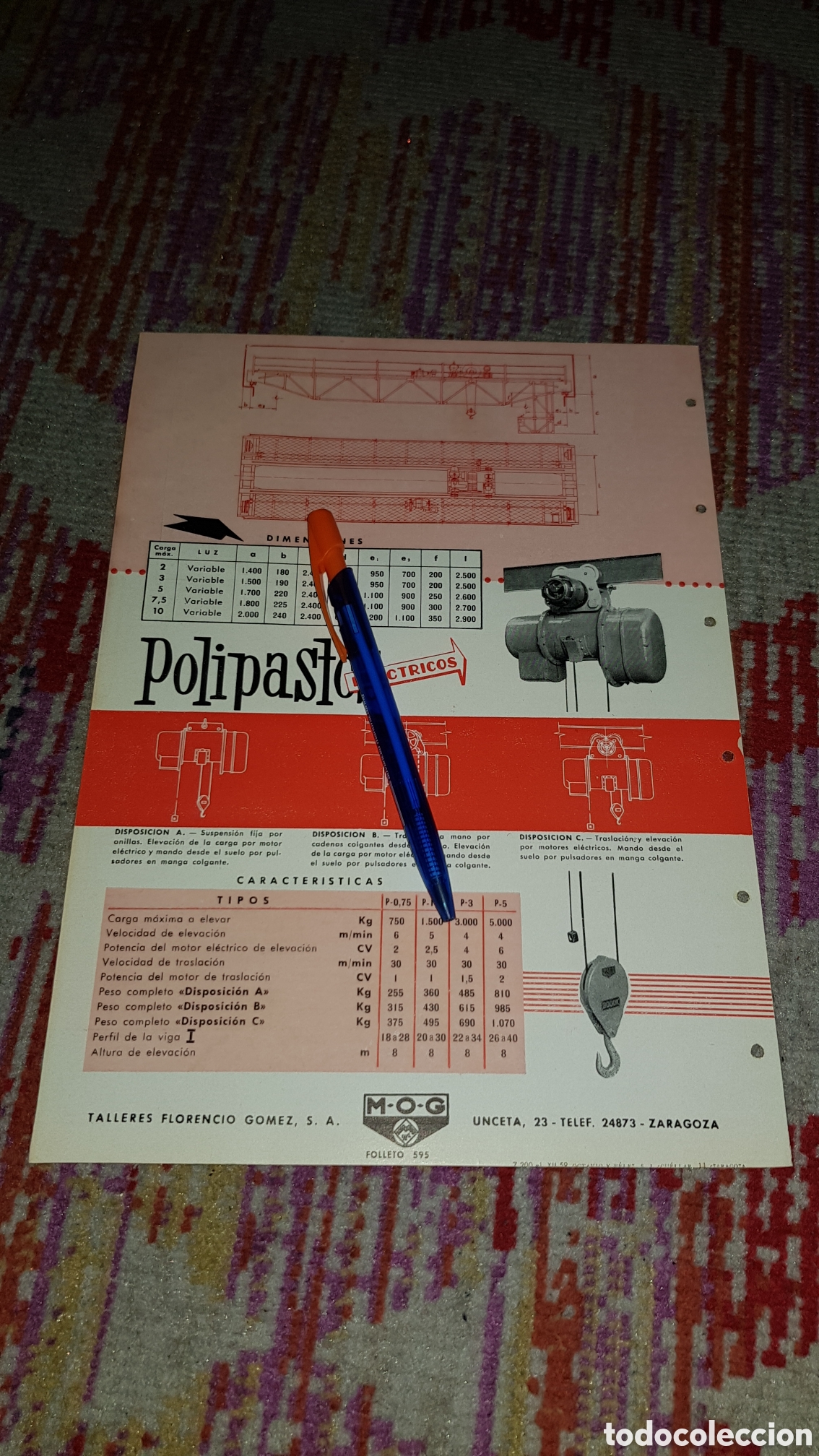 Cat&aacute;logos publicitarios: Talleres Florencio G&oacute;mez S.A