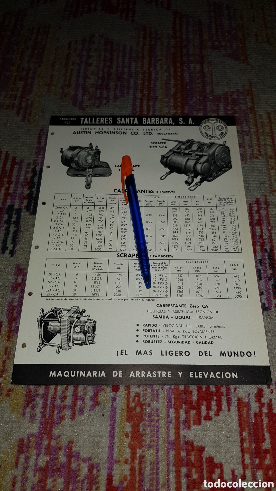 Cat&aacute;logos publicitarios: Maquinaria de arrastre y Elevaci&oacute;n - Foto 2