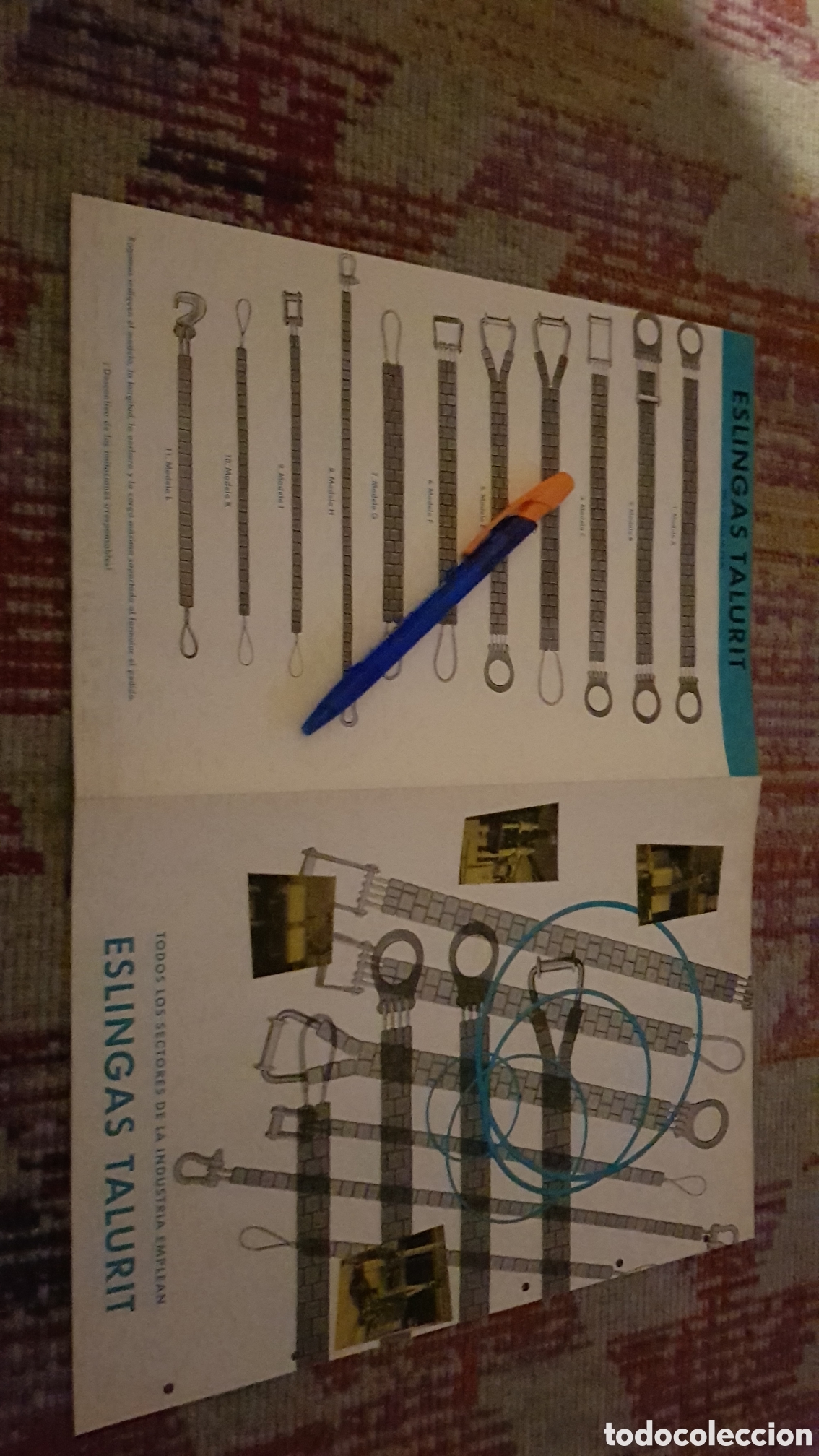 Cat&aacute;logos publicitarios: Eslingas Talurin Eslingas