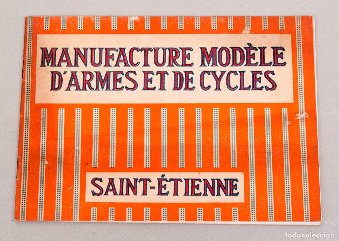 Cat&aacute;logos publicitarios: CAT&Aacute;LOGO DE ARMAS Y BICICLETAS - SAINT-ETIENNE - 1923 - LOIRE