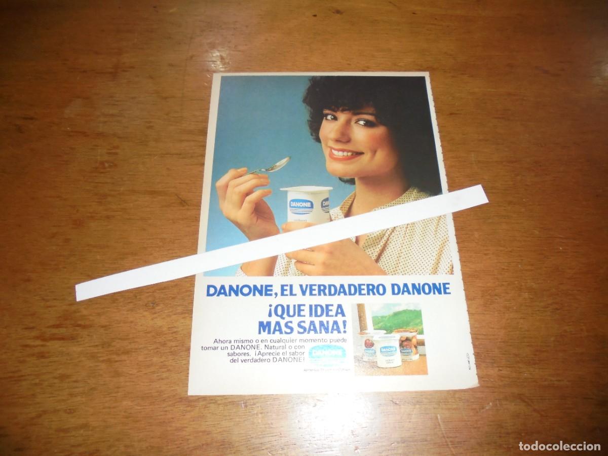 Cat&aacute;logos publicitarios: PUBLICIDAD 1981: DANONE, EL VERDADERO DANONE.