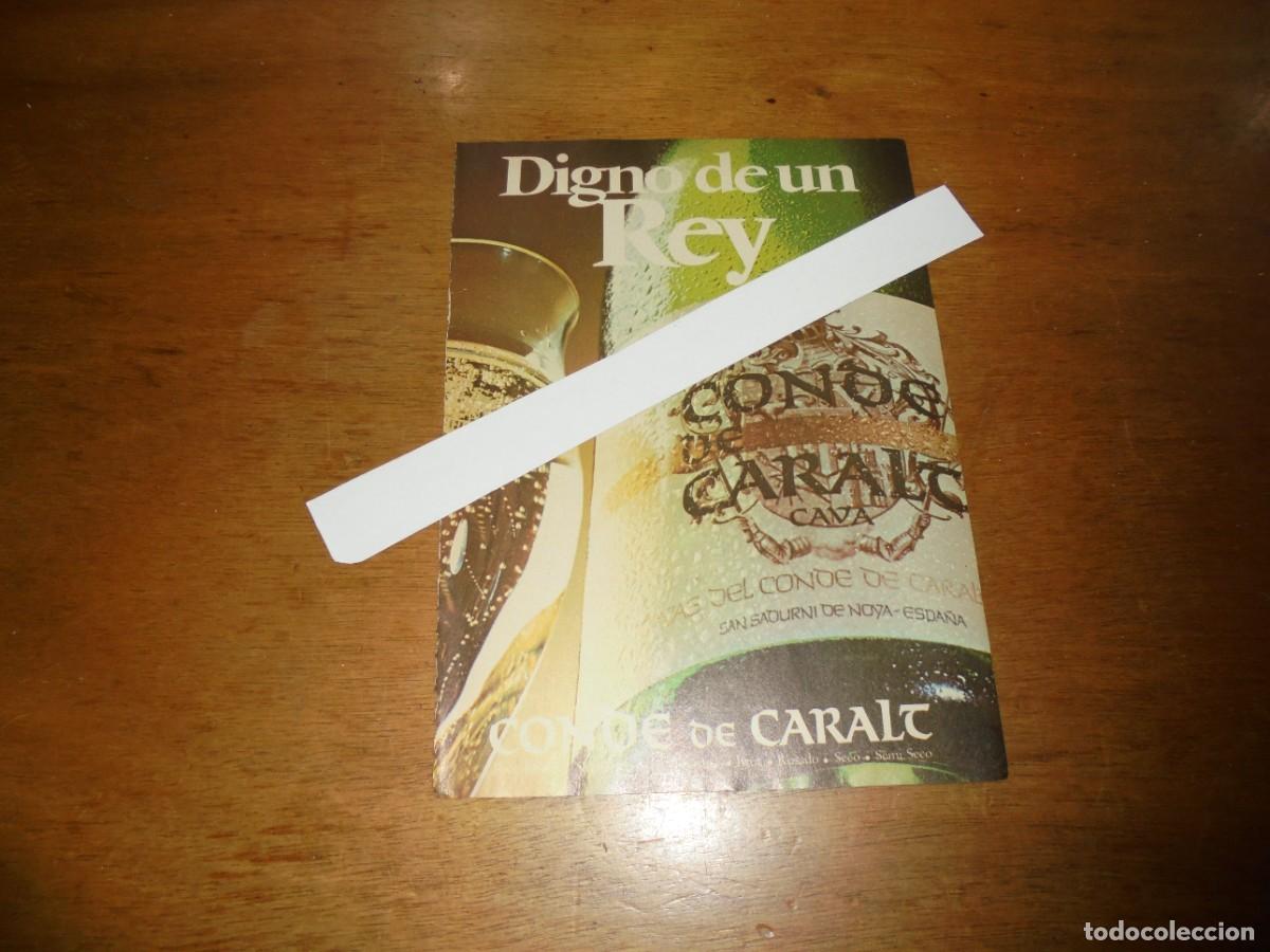 Cataloghi pubblicitari: PUBLICIDAD 1976: CONDE DE CARALT. SAN SADURNI DE NOYA.
