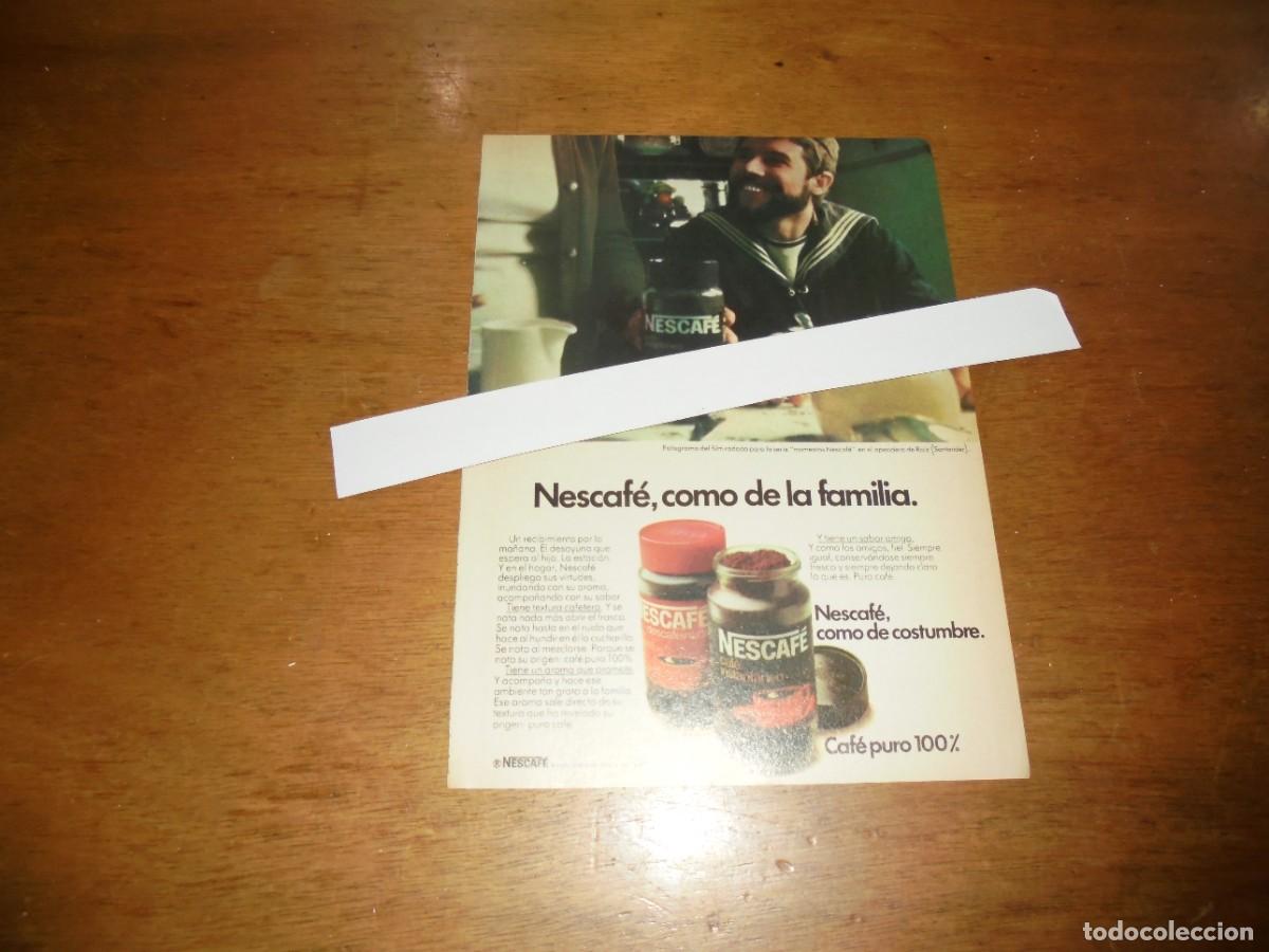 Cat&aacute;logos publicitarios: PUBLICIDAD 1977: NESCAF&Eacute;