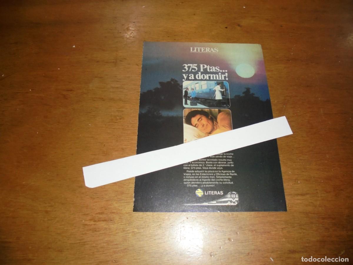 Cat&aacute;logos publicitarios: PUBLICIDAD 1977: LITERAS RENFE - CHRISLER 150