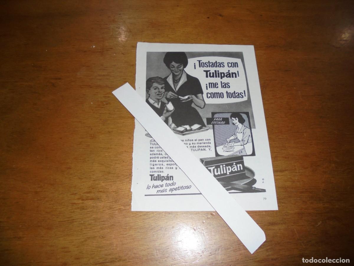Cat&aacute;logos publicitarios: PUBLICIDAD 1963: TULIP&Aacute;N. TOSTADAS CON TULIP&Aacute;N