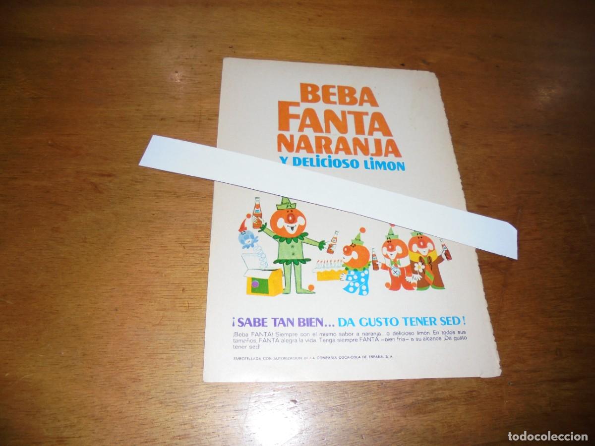 Cat&aacute;logos publicitarios: PUBLICIDAD 1969: REFRESCO FANTA NARANJA Y FANTA LIM&Oacute;N