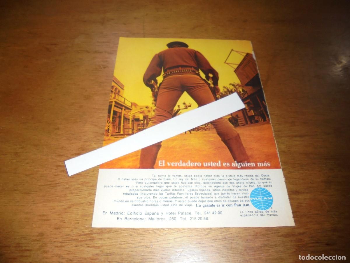 Cat&aacute;logos publicitarios: PUBLICIDAD 1969: PANAM - Foto 1
