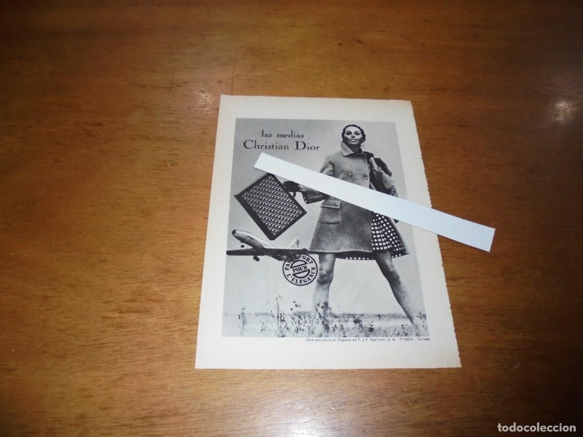 Cat&aacute;logos publicitarios: PUBLICIDAD 1969: NUEVAS MEDIAS CHRISTIAN DIOR