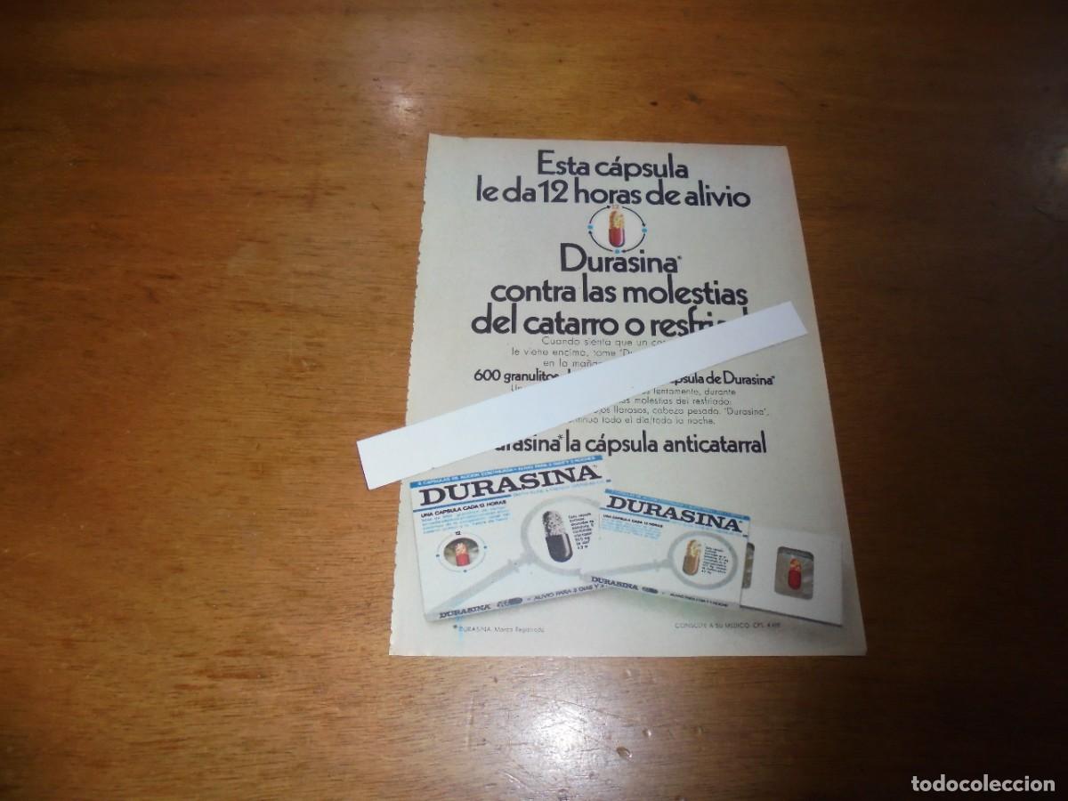 Cat&aacute;logos publicitarios: PUBLICIDAD 1969: DURASINA
