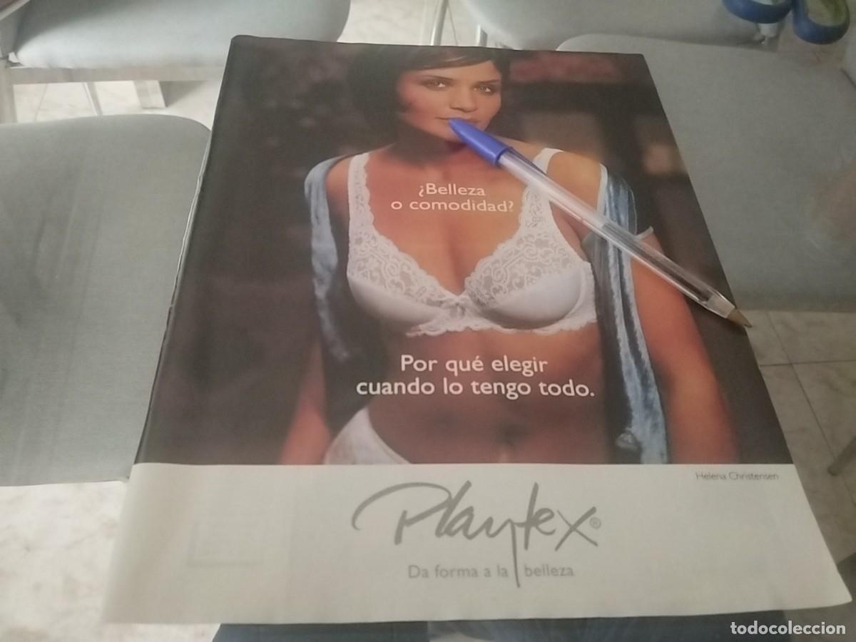 Cat&aacute;logos publicitarios: SUJETADOR PLAYTEX ROPA INTERIOR INTIMA SEXY ANUNCIO PUBLICIDAD REVISTA 1996