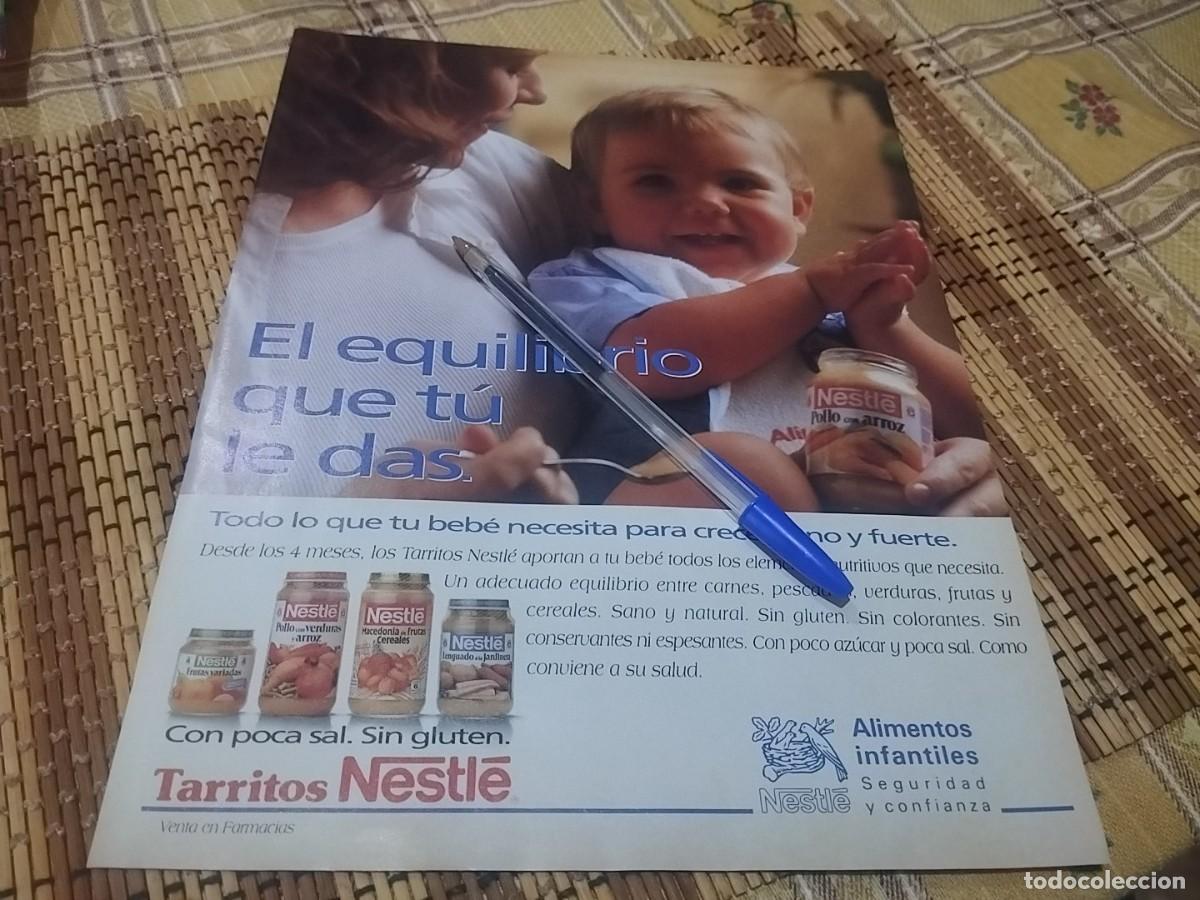Cat&aacute;logos publicitarios: NESTLE TARRITOS POTITOS ANUNCIO PUBLICIDAD REVISTA 1993