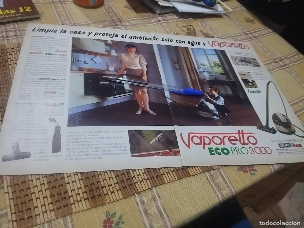 Cat&aacute;logos publicitarios: VAPORETTO ECO PRO 3000 GRUPO POLTI ANUNCIO PUBLICIDAD REVISTA 1993
