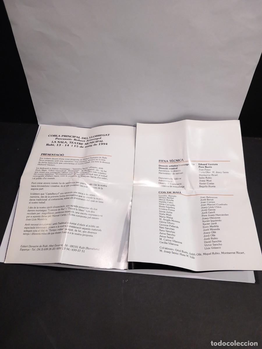 Cat&aacute;logos publicitarios: PROGRAMA TEMPS I MITES ESBART DANSAIRE DE RUBI / COMPRA M&Iacute;NIMA 5&euro; - Foto 2